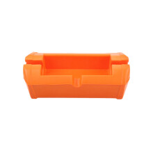 Dirt Bike Motorcycle Universal Handlebar Pad Chest Protector 22mm 1-1/8Inch Foam Orange