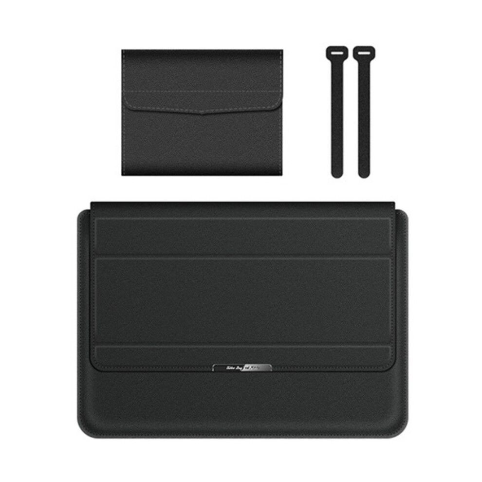 Magnetic Laptop Sleeve Cover For 13 14 15 16Inch Case Computer Bag 13 To 14 Inches Black 7695001223072