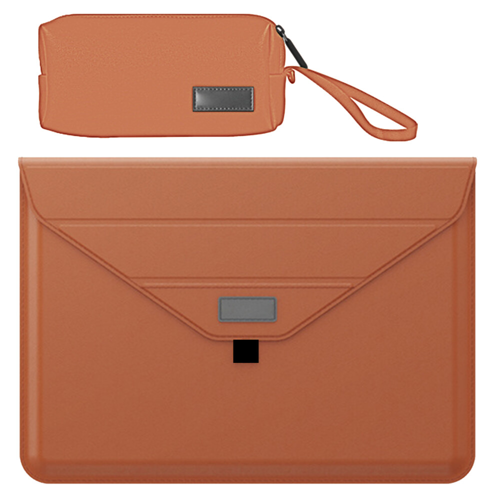 Multifunctional Laptop Accessory Stand Case For 13 14 15 16Inch 13 To 14 Inches Brown 7695001222907