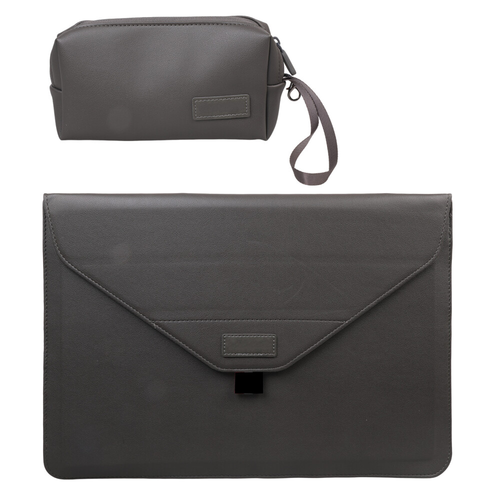 Multifunctional Laptop Accessory Stand Case For 13 14 15 16Inch 15 To 16 Inches Gray 7695001223232