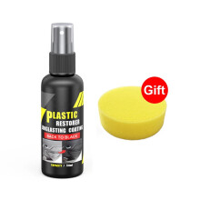 Easy Use Plastic Rubber Restorer Car Cleaner set for Vehicle Exterior Repairs 50ML