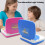 Fun Compact Learning Spanish Machine for Toddlers Safe Material Portable Toy Pink 7