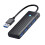 Multiport USB3.0 Hubs Adapters Supports 5Gbps Speed For Computer And Office Use 1