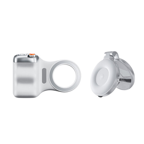 Adjustable Photography Support Phone Grip Magnetic Attachment White ShootingAssistant p