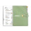 Notebook Work Planner For Time Management With Quality Paper And Compacts Emerald green 6 1