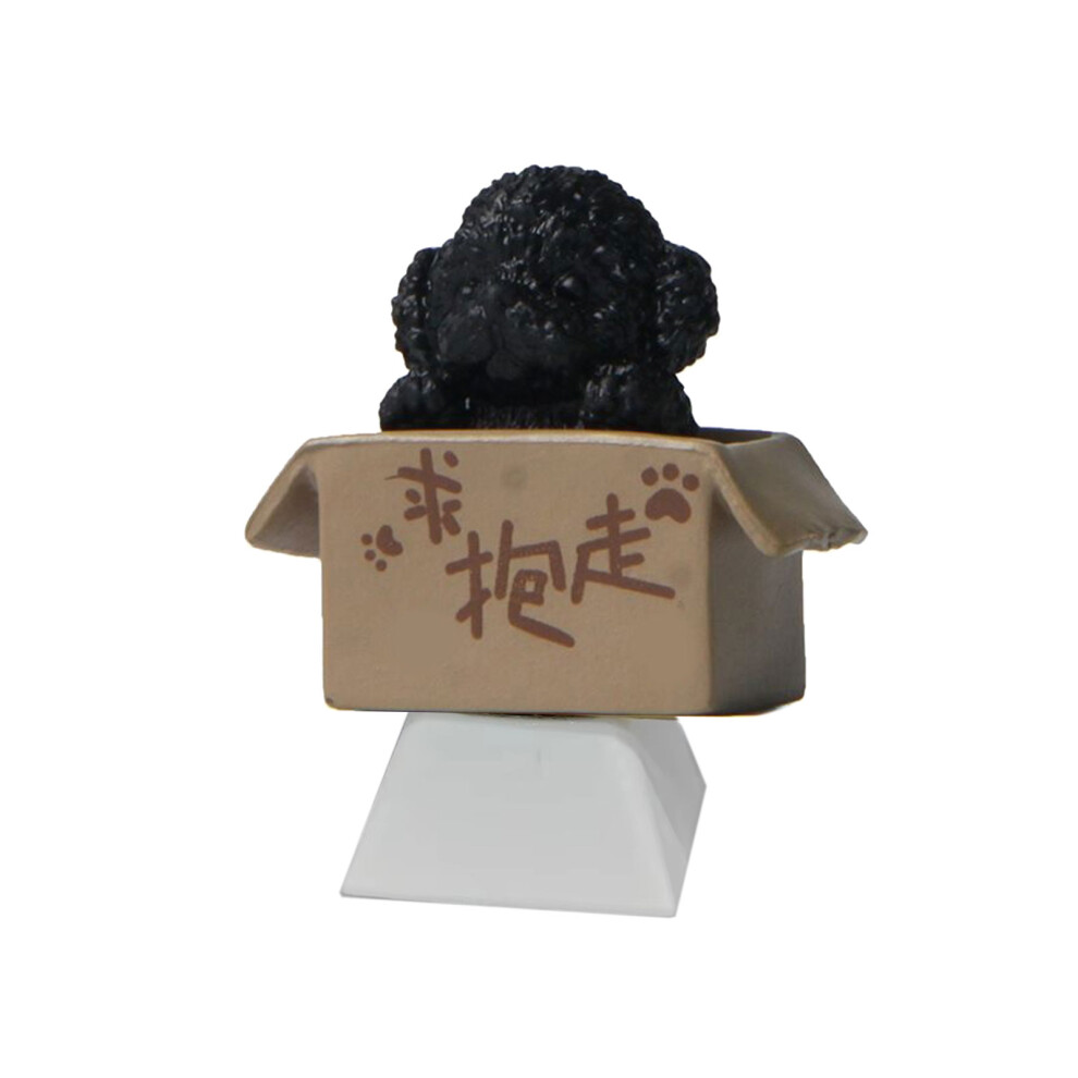 Unique Puppy Keycap Office Gaming Gift Customizable Keyboards Companion Black 7695001250573