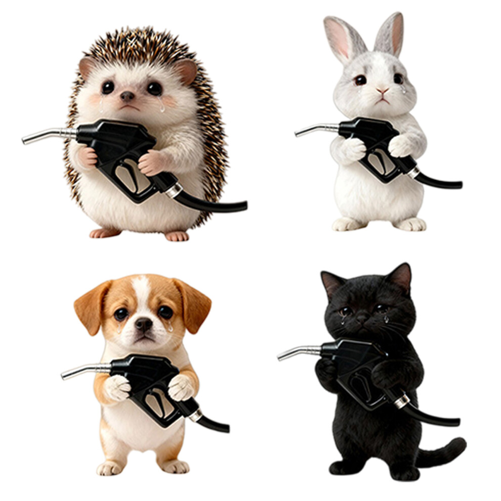 Waterproof Cartoon Animal Decals Stickers For Vehicle Body Window Enhancement Set 7754004697973