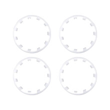 21Inch Hub Trim Protector For Preventing Road Debris Damage And Style Enhancement White