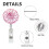 Flexible Retractable Holder with 360 Degree Swivel Function Office Essential Blue 2