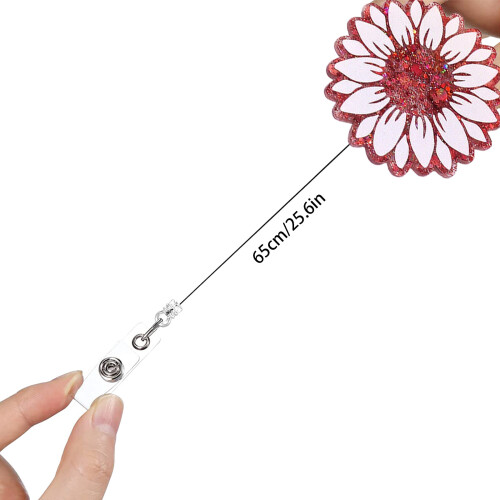 Flexible Retractable Holder with 360 Degree Swivel Function Office Essential Blue 2