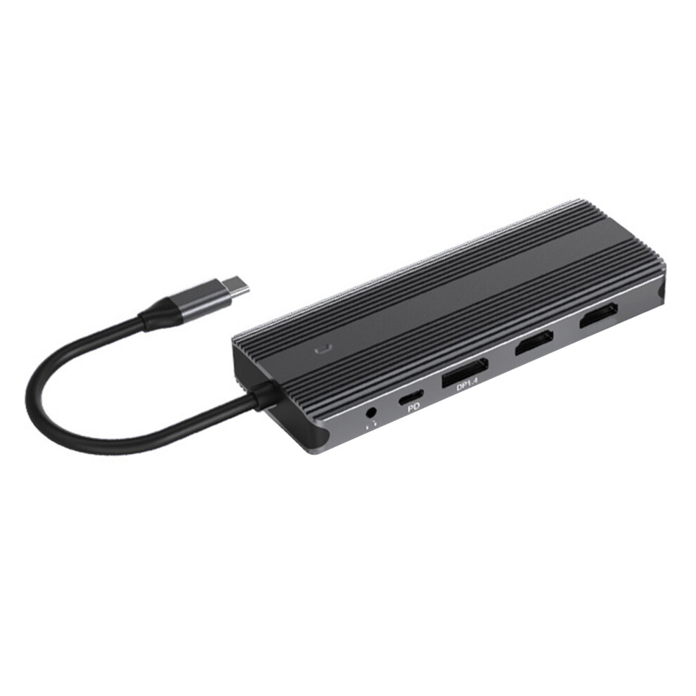 11 In 1 Usb C Docking Stations With 4K Hdtv Gigabit Ethernet Usb3.0 2Hd And 1Dp 7695001230070
