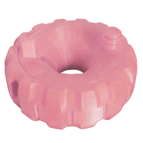 Round Cable Holder for Charging Cable Winder Construction Tangles Prevention Pink Medium