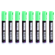 Fluorescent Marker Pen Coloring Pen with Quick Drying Formulas & Colorful Color Green
