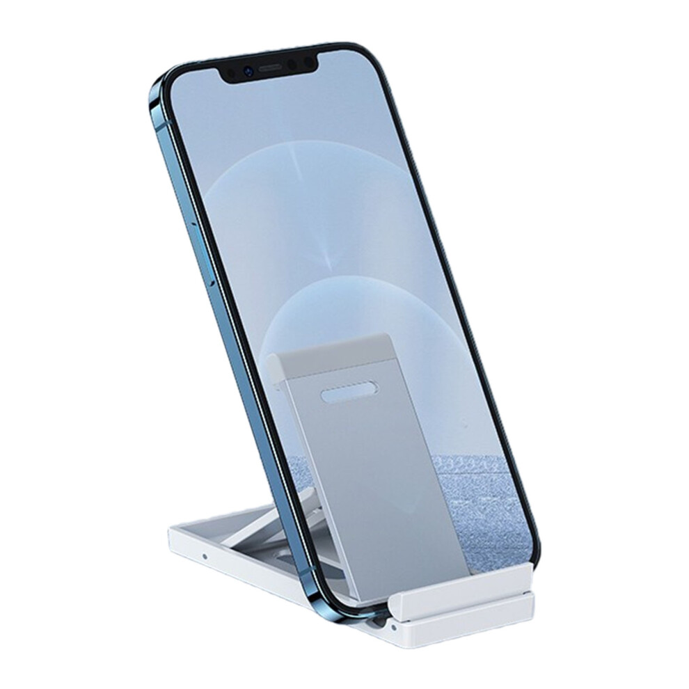 Foldable Design Multiple Angle Adjustment Holder For Office Streaming Video Calls White 7695001250795