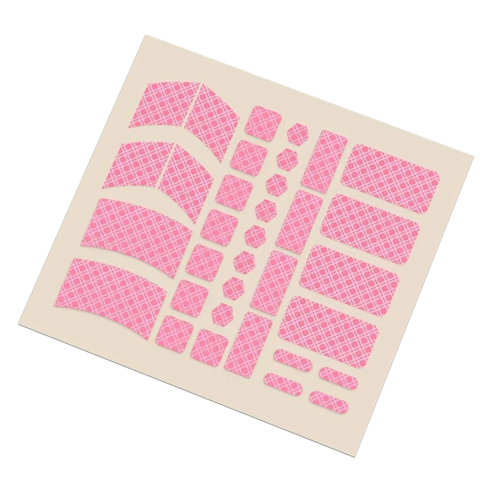 34Pcs Universal Keyboards Mouse Silicone Sweat Proof Antislip Grip Protectors Set Pink 7695001204224