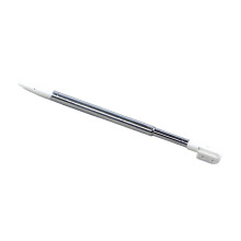 Ergonomic Gaming Touch Pen Retractile Design Metal Plastic Combination High White