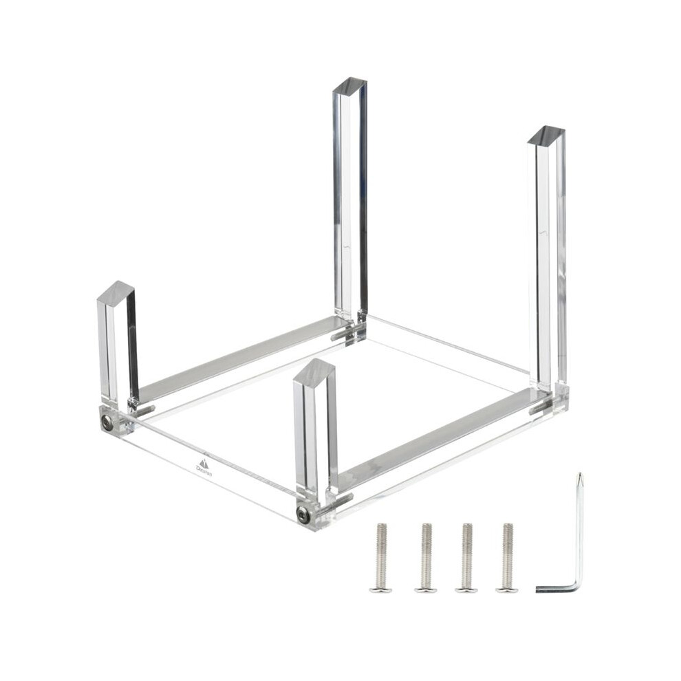 Txesign Vinyl Record Storage Holder For Albums, Acrylic Vinyl Record Organizer Stand Hold To 30 Records For 10In 12In Records 4714084841775