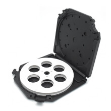 Standard Size Empty Tape Reel 1/4 7inch For Repair And Replacement 6 Holes White