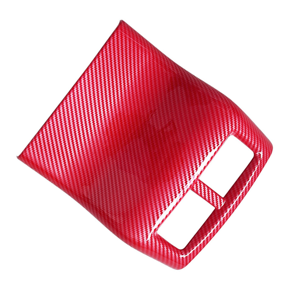 Automobile Grade Abs Rear Outlet Protect Bother Complimentary Installation Car Deck Red 7754004751330