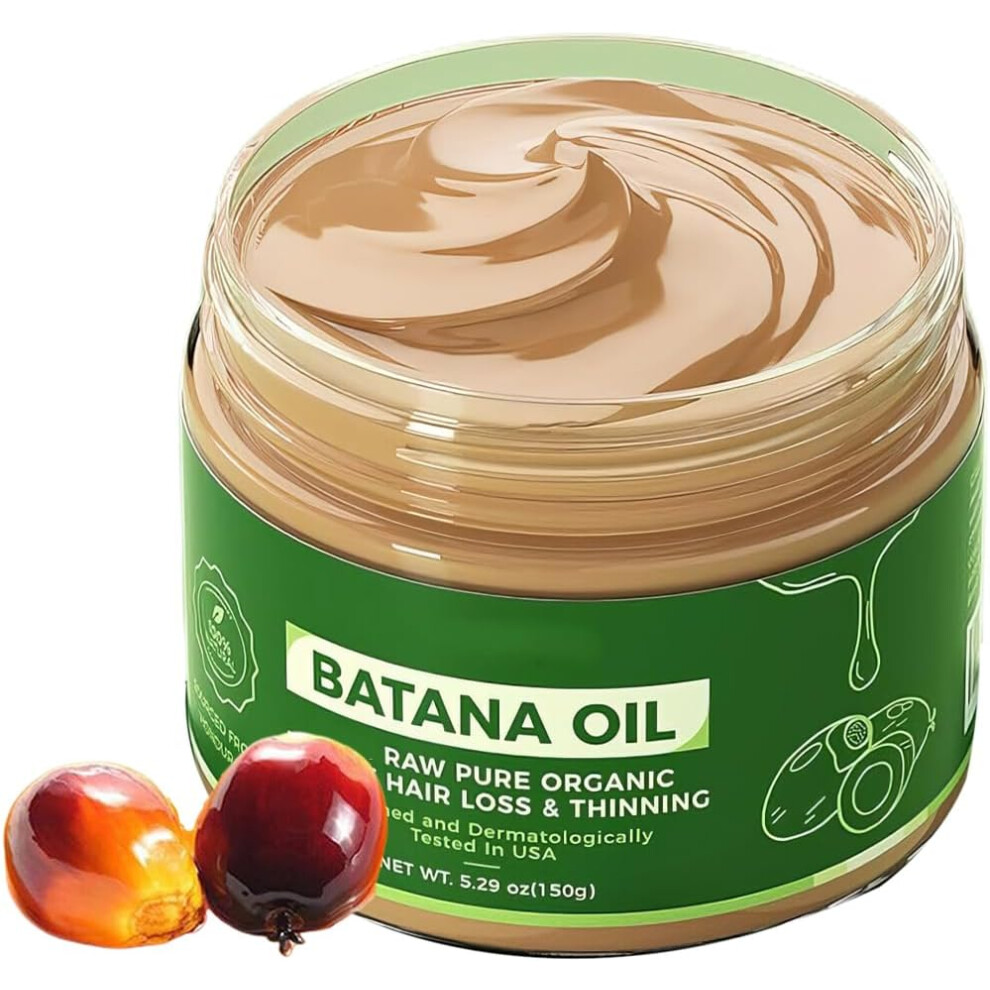 Gogerstar Batana Oil Paste, Raw Batana Oil For Hair Growth, Promote Hair Thickness - Natural Hair Care For Men & Women