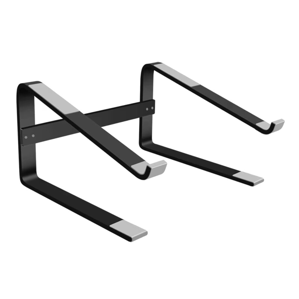 Aluminium Alloy Laptop Stand Holder Foldable Desktop Mount For Tablet Laptop Black 7695001179959