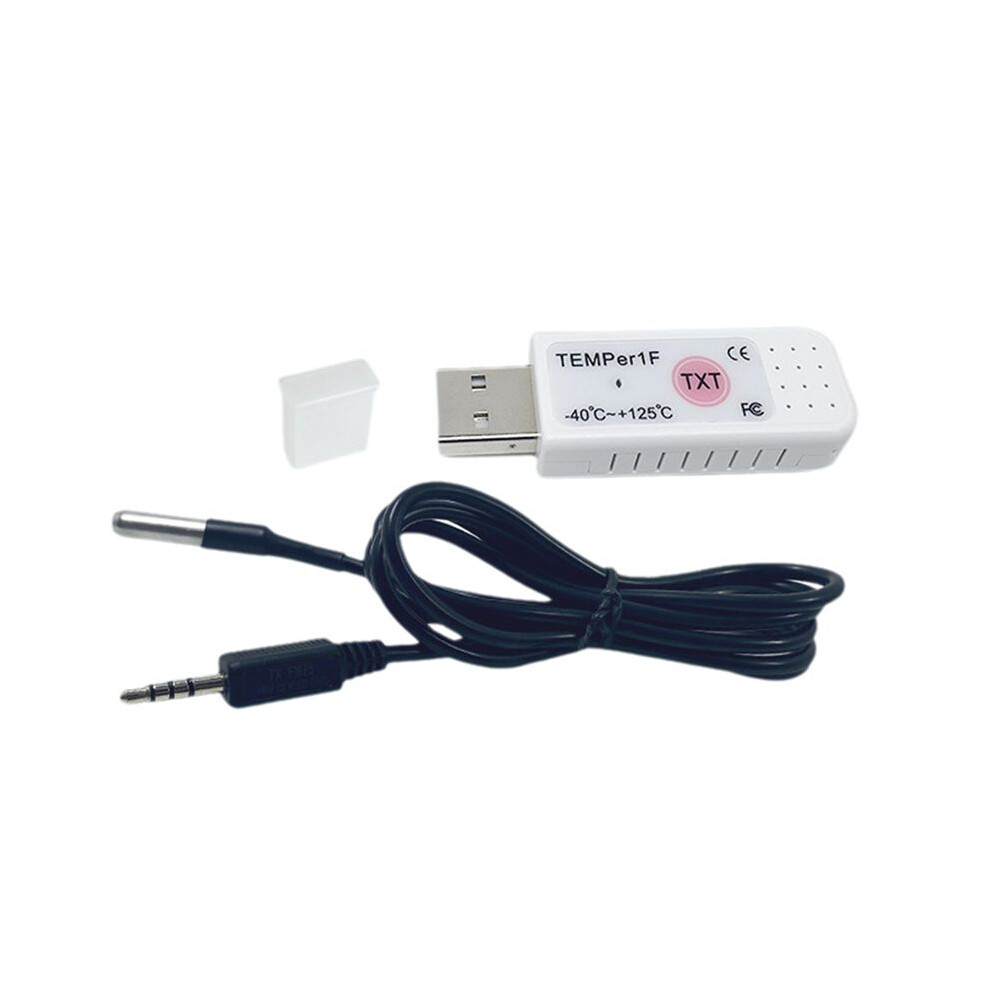 Usb Thermometer Computer Temperature Sensor Temperature Probe Aquarium Industry Remote Monitor Temper1f 4711642548923