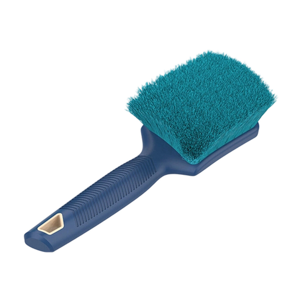 High Density Soft Bristle Tire Brush For Efficient Car Wheel Cleaning Large Soft Curly 7754004673779