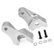 Motorcycle 2inch Shock Absorbing Rear Suspension Bracket Lowering Link Kit Silver