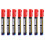 Quick Drying Waterproof Fluorescent Paint Coloring Marker Pen for Beekeepers Use Red 1