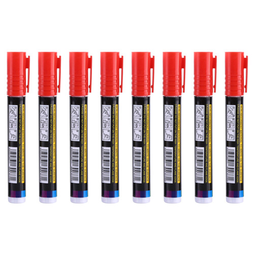 Quick Drying Waterproof Fluorescent Paint Coloring Marker Pen for Beekeepers Use Red