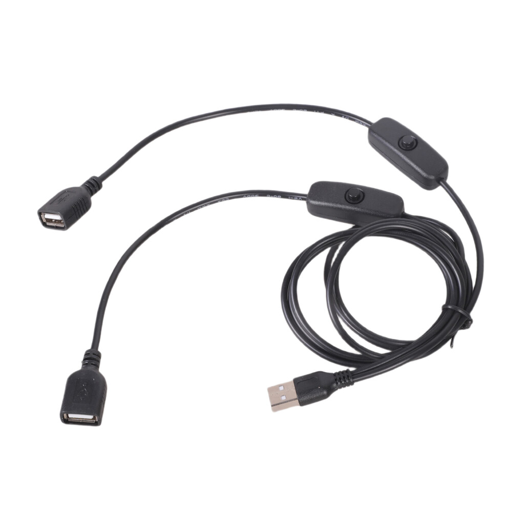 Double Usb Charging Adapter Featuring Switches Control Suitable For Power Supply 1M 7695001200592
