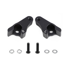 Shock Absorbing Motorcycle 2inch Lowering Block Rear Slam Lowering Block Kit Black