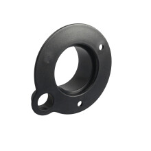 Black ABS Outboard Motor Flange And Sleeve Kit For Marine Applications A