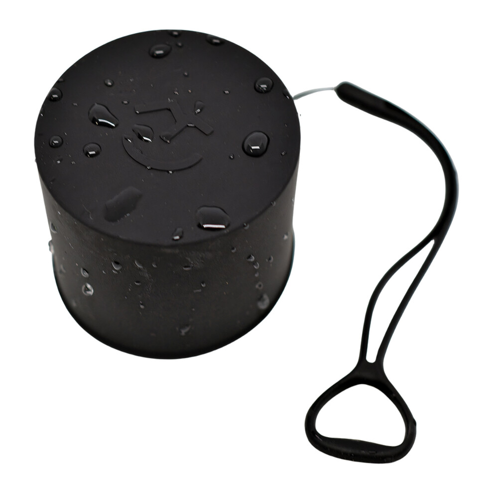 Silicone Lens Cover Guard For Dslr Camera Waterproof Dustproof With Wrist Strap Black 7695001160940