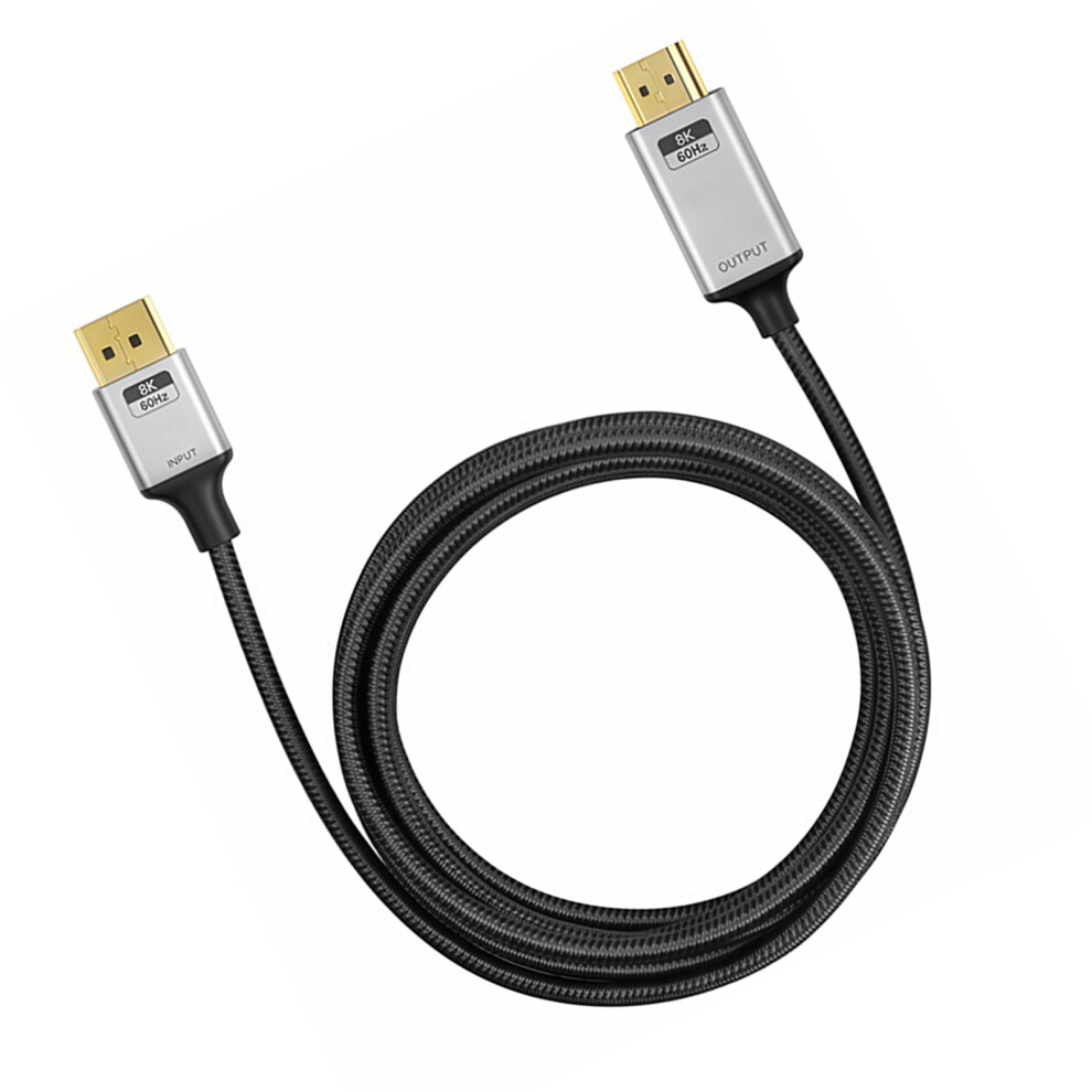 To Hdtv Converter Cable 8K@60Hz For Monitor Video Transmission 2M 7695001188920