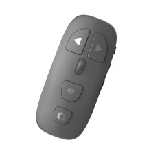Smartphone Camera Remote With Roll Wheel Blind eBook Music Control Grey