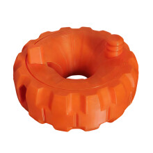 Round Cable Holder for Charging Cable Winder Construction Tangles Prevention Orange Small