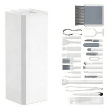 32 in 1 Comprehensive Cleansing Front view Keyboards Phones Cameras Transportable White