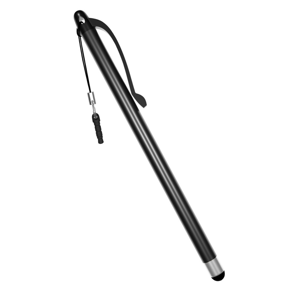 Aluminum Touch Styluses Pen Featuring Ergonomic Grip For Accurate Touchscreens Use Black 7695001217453
