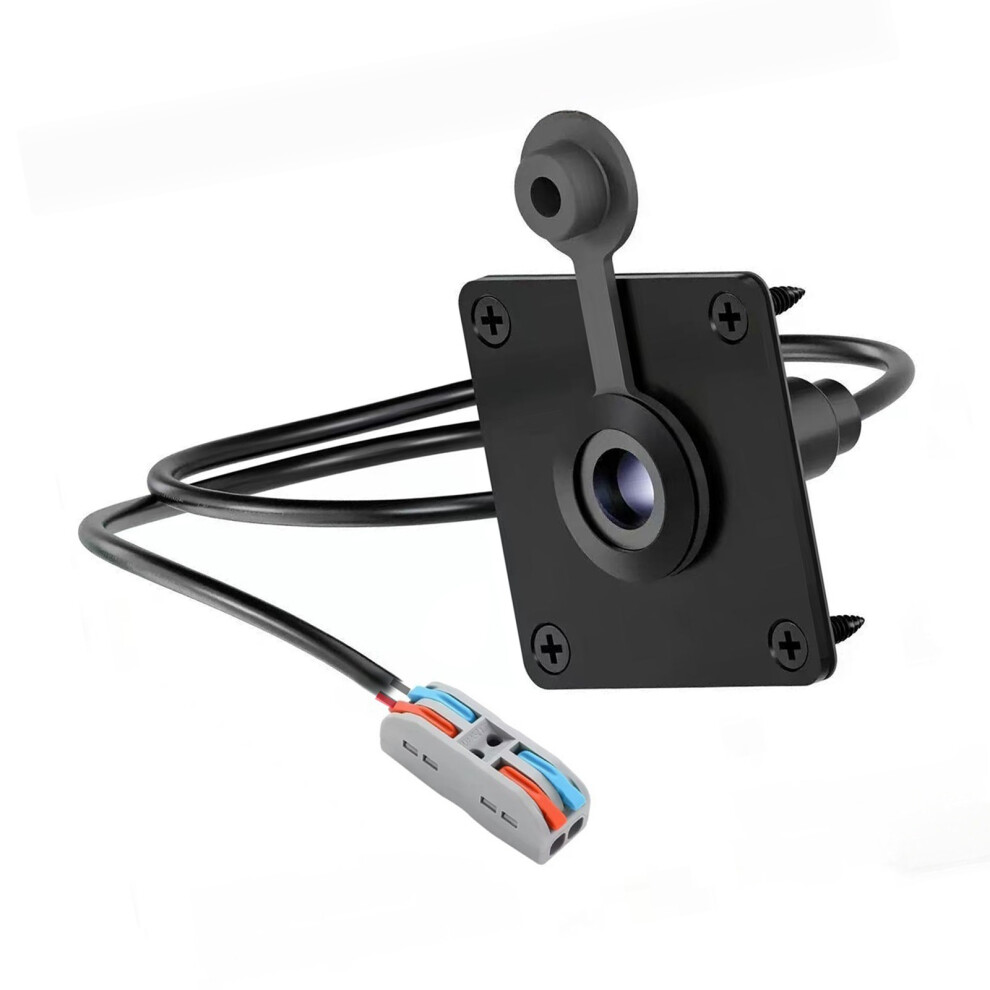 Waterproof Dc5521 Wash Mount Coupler With Push Button Release Clamps 7695001155052