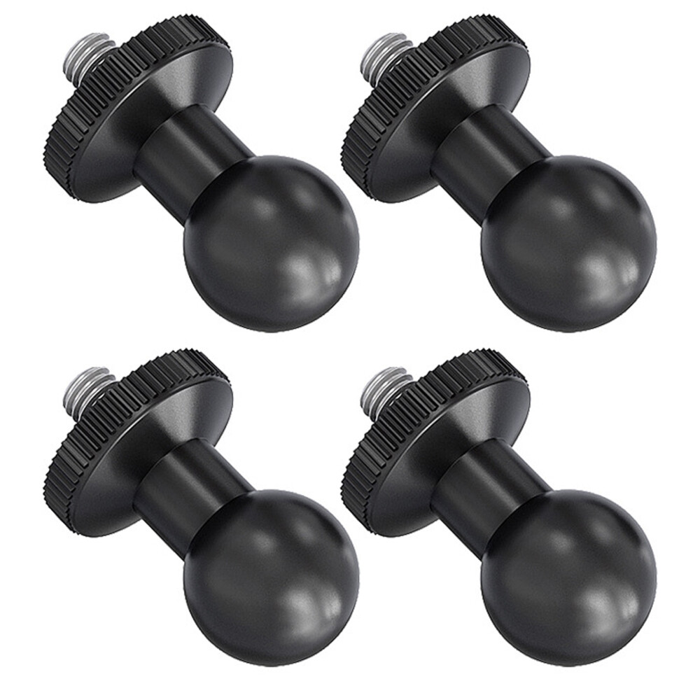 Pack Of 4Pcs Ball Head Screw Adapters 17Mm For Action Camera Equipment Mounting B Model 7695001190374
