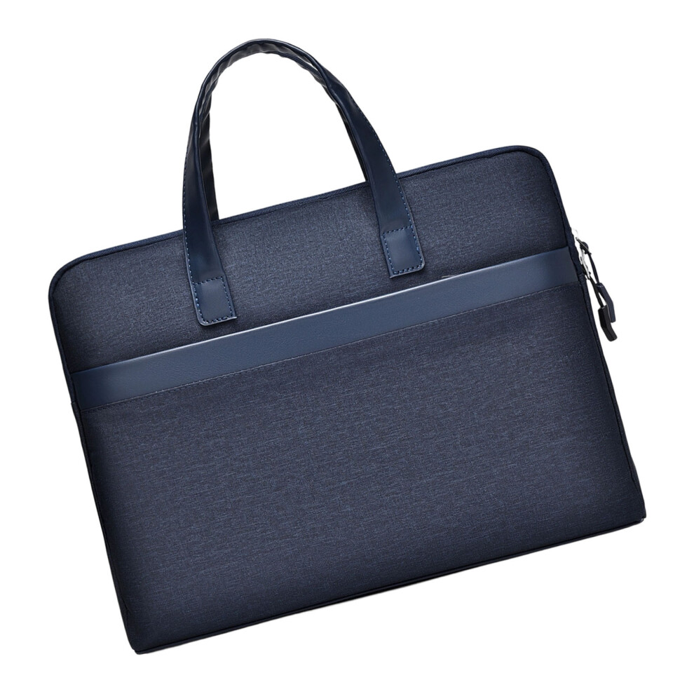 Notebook Case Modern 14Inch Office Bag Roomy Interior Design Laptop Storage Blue 7695001157353