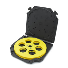 Black Empty Tape Reel 7inch 6 Holes for 1/4inch Open Reel Recorders Repair Y