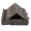 Tablet Pillow Stand with Storage Foldable Holder Angle Adjustable Soft Pad Dock for Bed and Laptop and Desk Gray 9