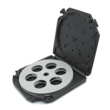 Black Empty Tape Reel 7inch 6 Holes for 1/4inch Open Reel Recorders Repair GY