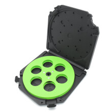 Black Empty Tape Reel 7inch 6 Holes for 1/4inch Open Reel Recorders Repair Green