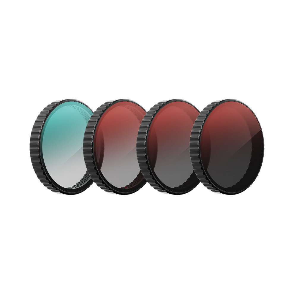 Secure Snap On Filters For Action 6 Cameras Silicone Damping Rings Cpl Nd8 64 Aa40 D 7695001188876