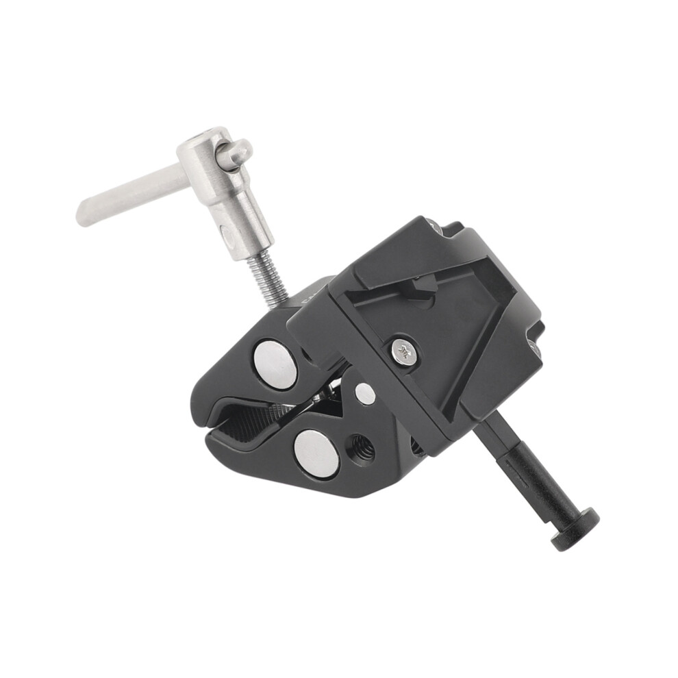 V Mount Battery Plate Crabs Clamp For Camera Lights Aluminum Alloy Construction 7695001189217
