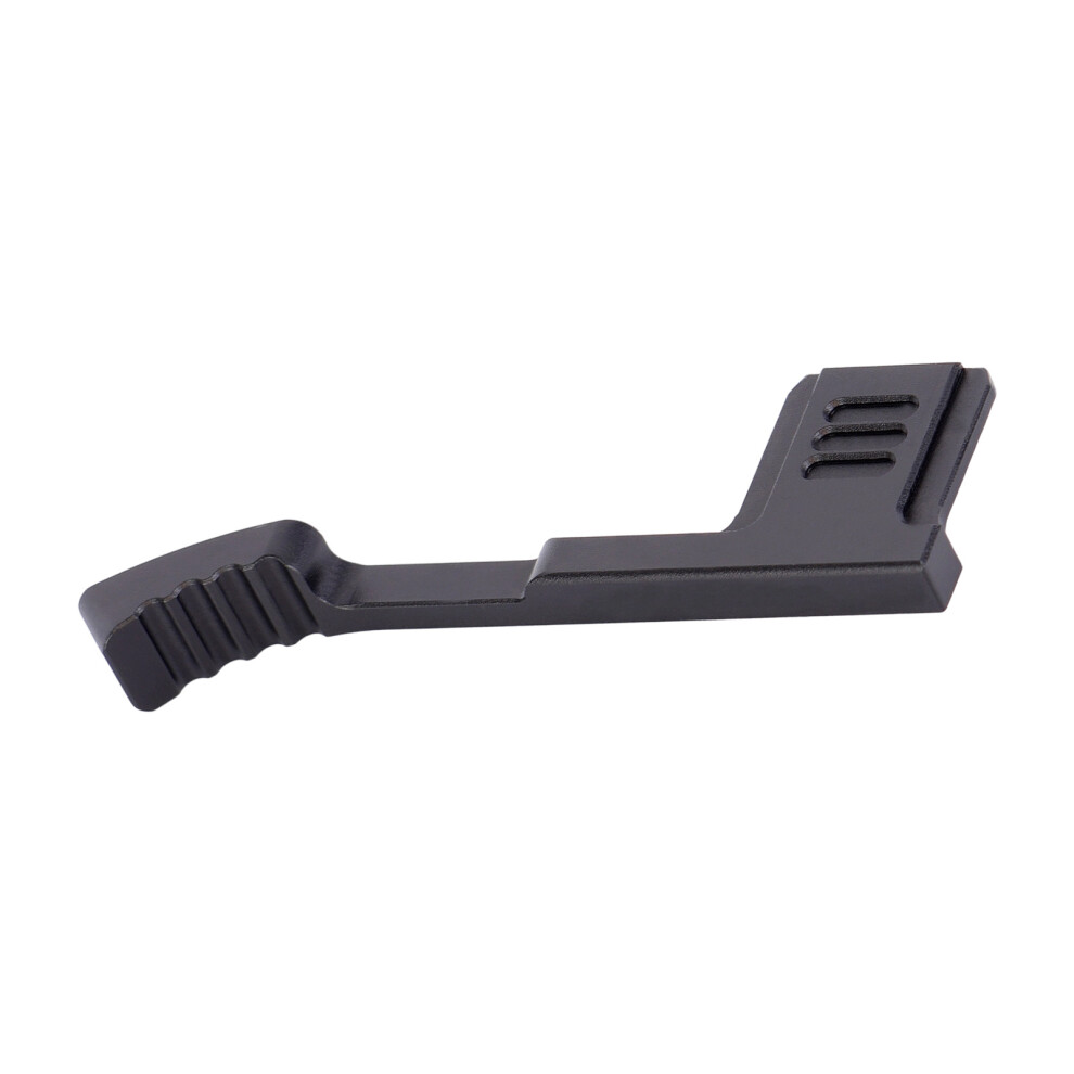 Compactly Camera Thumb Grip Antislip Grooves High Friction Hot Shoe Design For S Black 7695001253178