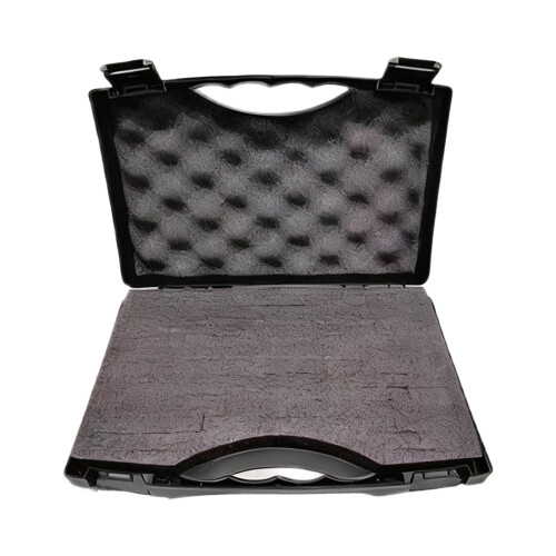 Resilient Microphone Carrying Container Constructed with Reinforced Plastic M